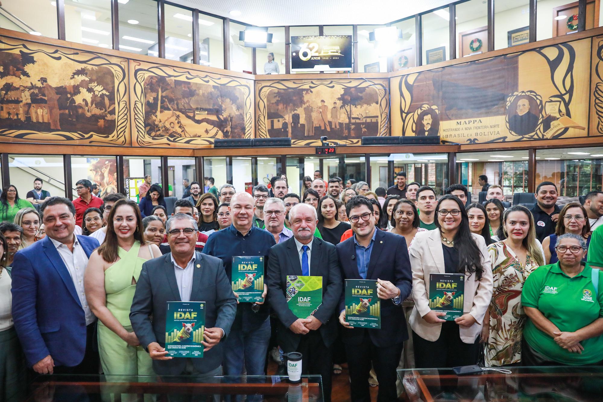 Aleac promove sessão solene em homenagem ao Instituto de Defesa Agropecuária e Florestal do Acre